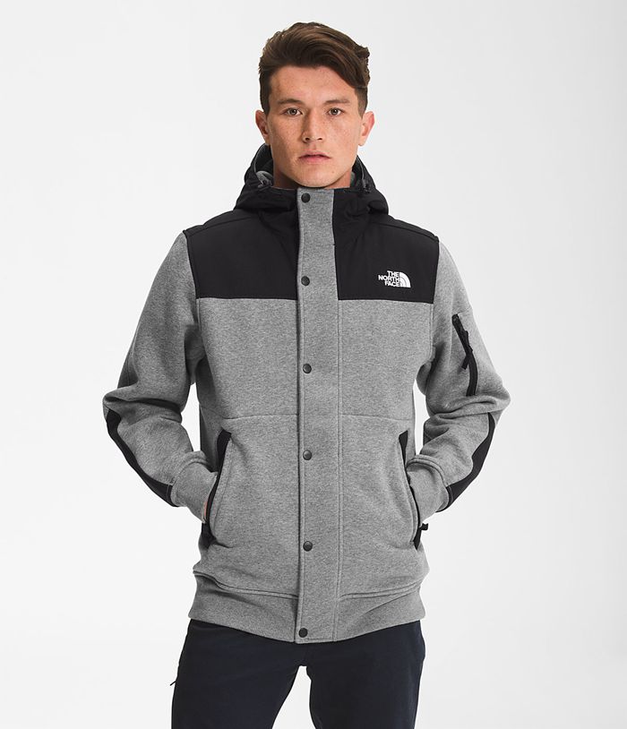 Chaqueta Softshell The North Face Hombre Highrail De Lana Chaqueta - Colombia YNMADE506 - Gris/Negras